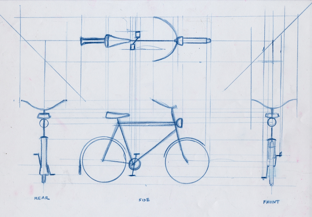 Orthographical bike